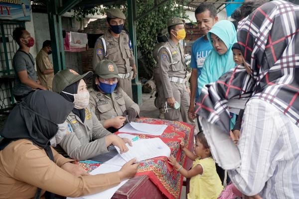 Tim Gabungan Mebidang Covid-19 Gelar Razia dan Sosialisasi